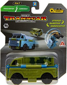 Игровой набор 1Toy Transcar Double, Транспортер-Самосвал, 8 см