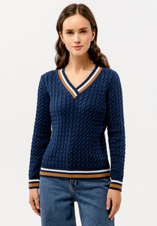 Джемпер женский Scandica Alexa синий 52 RU