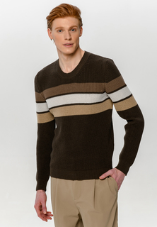 Джемпер мужской Scandica Max коричневый 50 RU