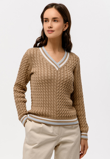 Джемпер женский Scandica Alexa бежевый 48 RU