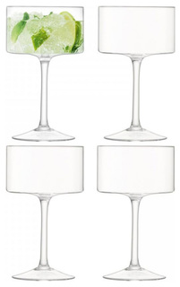 Набор из 4 бокалов-креманок LSA G1069-10-301 Otis Прозрачный