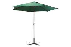 Зонт садовый GU-03 (зеленый) с крестообразным основанием Ecos