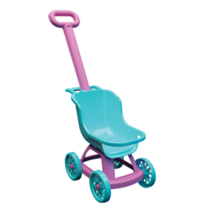Прогулочная коляска для кукол 44 см Terides Т9-241