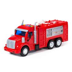 Автомобиль пожарный Профи, красный (в коробке) Полесье 86518