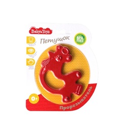 Прорезыватель Baby Toys "Петушок" Десятое королевство