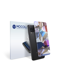 Пленка защитная MOCOLL для задней панели Samsung Galaxy A12 Цветная мозаика