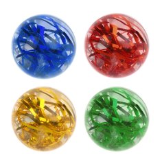 Мяч прыгун "Цветной дождь", 6,5 см Жирафики