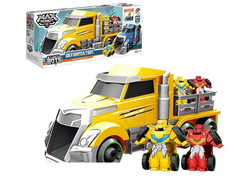 Игровой набор Мой первый трансформер. Трейлер, желтый, 45 см 1Toy