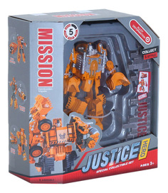 Фигурка Shantou Gepai Justice Hero - Трактор с ковшом SY6078B-2