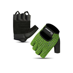 Перчатки для фитнеса Larsen 16-1961, зеленые/черные, S