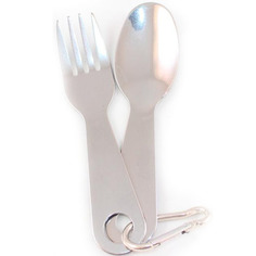 Набор столовых приборов Следопыт на карабине (ложка, вилка) PF-CWS-P52