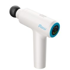 Перкуссионный массажер Flow MINI, арктический белый