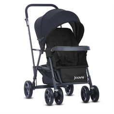 Коляска для погодок/двойни Joovy Caboose Graphite черный