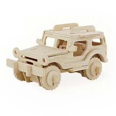 Пазл 3D REZARK "Джип", 13,5х7,5х7 см, арт. ROT-004