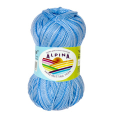 Пряжа Alpina Holly melange, 100% мерсеризованный хлопок, 10*50 г, 200 м+-10