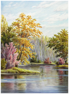 Пазл Фрея. Осенний мотив, 1000 элементов, арт. PZL-1000/15 ФРЕЯ Freya