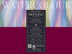 Альбом для акварели "Watercolour Studio", 36x48 см, 20 листов, 200 г/м2, среднее зерно Fabriano