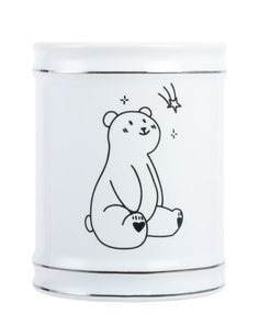 Стакан Fixsen Teddy белый FX-600-3