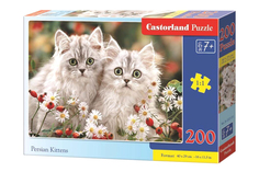 Пазлы Castorland 200 деталей, Premium, Персидские котята