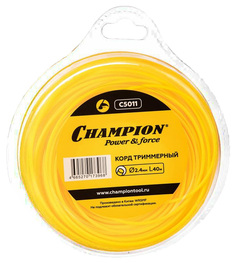 Леска для триммера Champion C5011 Round 2.4mm x 40m