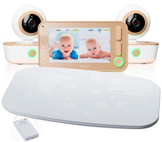 Видеоняня Ramili Baby RV1300x2SP с двумя камерами и монитором дыхания