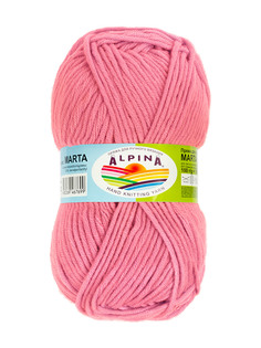 Пряжа ALPINA MARTA цвет 019 розовый 5 мотков