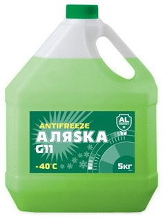 Антифриз Аляска -40 G11 зелёный 5кг Alyaska
