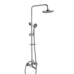 Смеситель для ванны и душа Rossinka Silvermix RS42-46 "Тропический дождь"