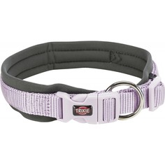 Ошейник для собак повседневный TRIXIE Premium, обхват шеи 35-42 см, неопрен, фиолетовый