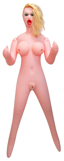 Надувная секс-кукла Bior toys Диана с вибрацией