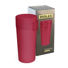 Термокружка Diolex DXMV-450-4, 400 мл (с кнопкой клапаном)