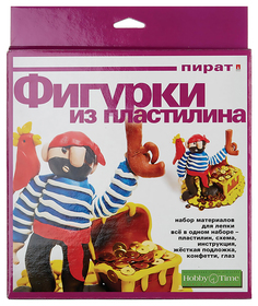 Игрука из пластилина "Пират", набор №7 Hobby Time