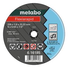 Диск отрезной абразивный по нержавеющей стали для УШМ metabo 616184000