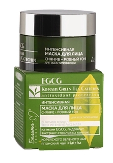 Маска Белита EGCG Korean Green Tea Catechin СИЯНИЕ+РОВНЫЙ ТОН