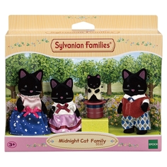 Игровой набор Sylvanian Families Семья Черных котов 5530