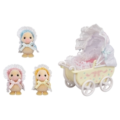 Игровой набор Sylvanian Families Утята в коляске 5601