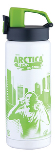 Термос Арктика 702 0,5 л белый/зеленый