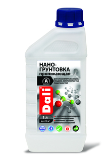 Нано-грунтовка "Dali" акриловая глубокопроникающая 1 л "Рогнеда"