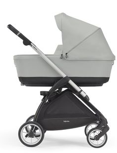 Коляска 2 в 1 Inglesina Electa System Duo Greenwich Silver на шасси Silver Black