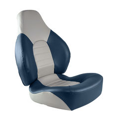 Кресло складное мягкое FISH PRO; цвет серый/синий Springfield