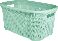 Корзина Lucky Friday LF4081МТ-5, универсальная "Меланж" 35л мята