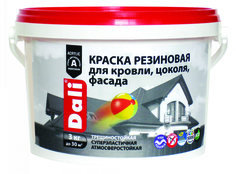 Краска резиновая "Dali" База A 3 кг "Рогнеда"