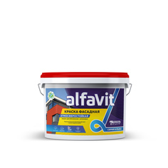 Краска в/д фасадная "Alfavit" 3 кг серия Альфа