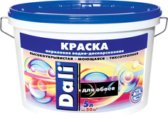 Краска акриловая "Dali" для обоев База а 5 л высокотиксотропная "Рогнеда"