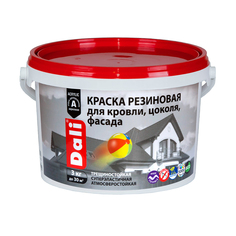 Краска резиновая "Dali" терракотовая 3 кг "Рогнеда"