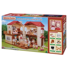 Игровой набор Sylvanian Families Большой дом со светом с Шоколадными кроликами 5383