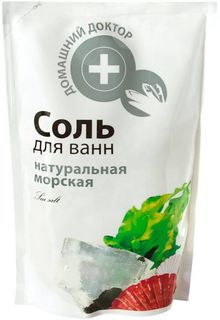 Соль для ванн Домашний доктор натуральная морская 500 г