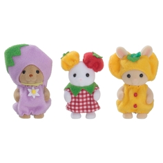 Игровой набор Sylvanian Families Малыши в разноцветных костюмах 5592