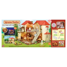 Игровой набор Sylvanian Families Большой дом со светом (подарочный набор Е) 5058