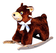 Качалка Тутси Медведь мягкая